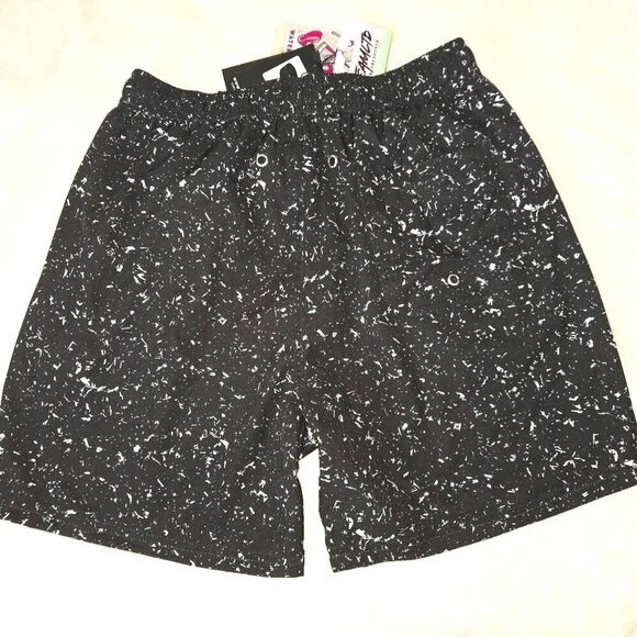 TEAMLTD Paint Splatter Swim Short Size M NWT - Picture 1 of 13
